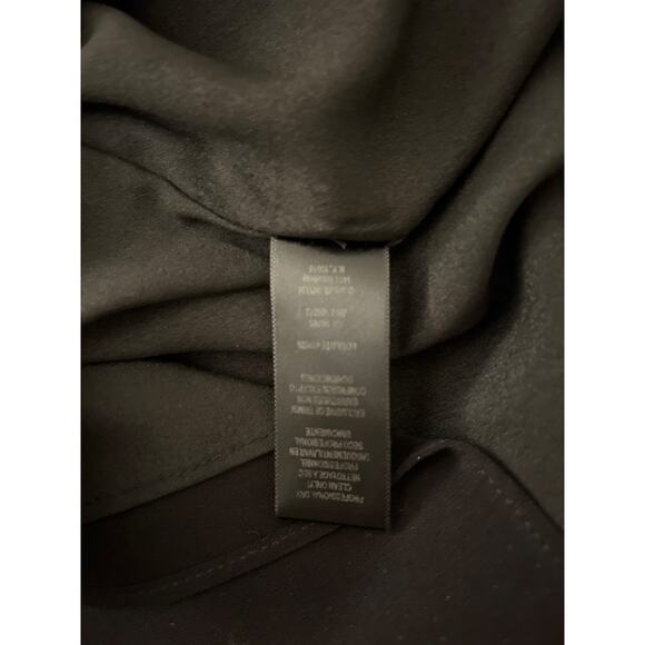 HALSTON Silk and Crepe Key Hole Cocktail Dress - Picture 7 of 7